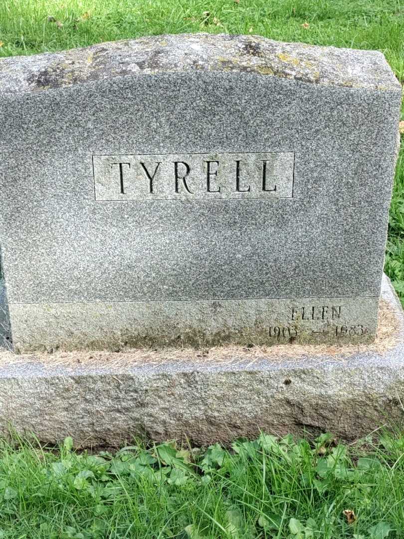 Ellen Tyrell's grave. Photo 3