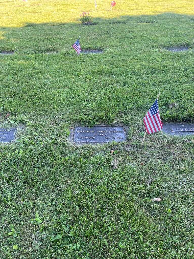 Matthew James Cerelli's grave. Photo 2