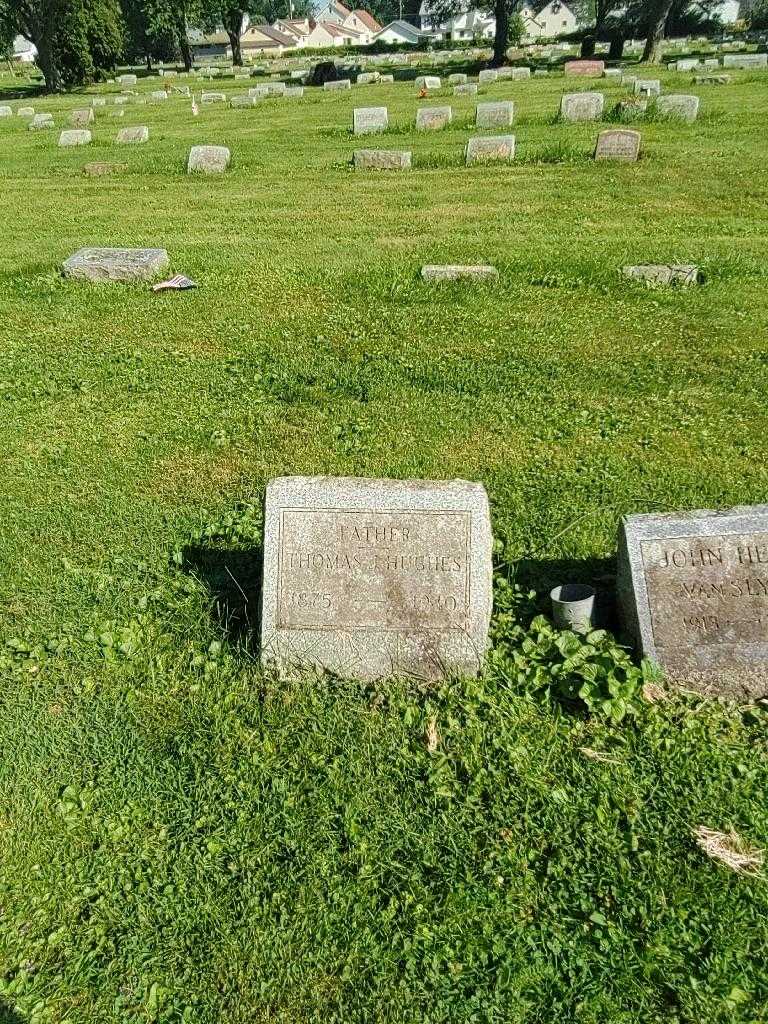 Thomas J. Hughes's grave. Photo 1
