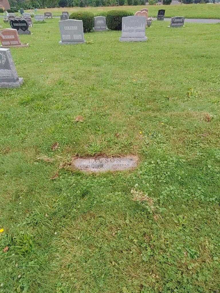 Dorothy Lawson's grave. Photo 1