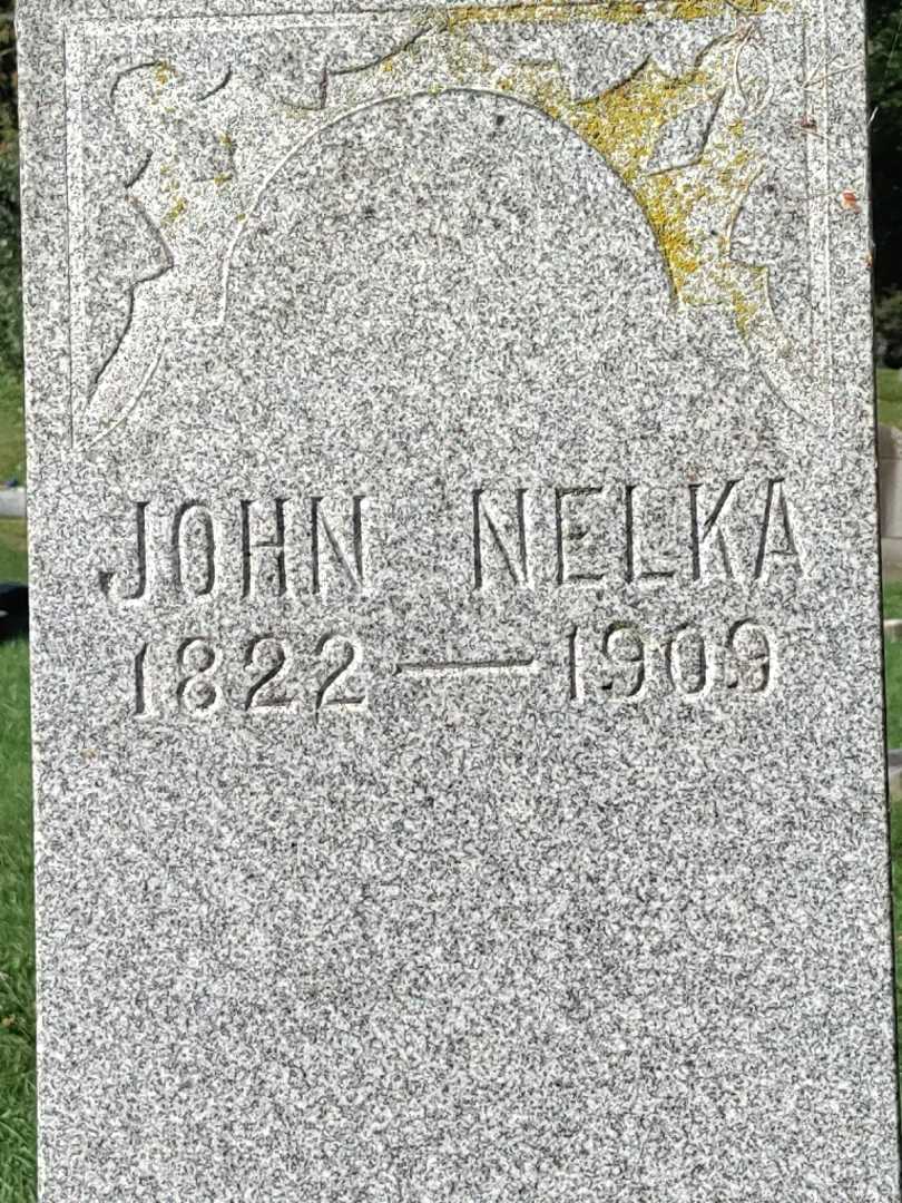 John Nelka's grave. Photo 3