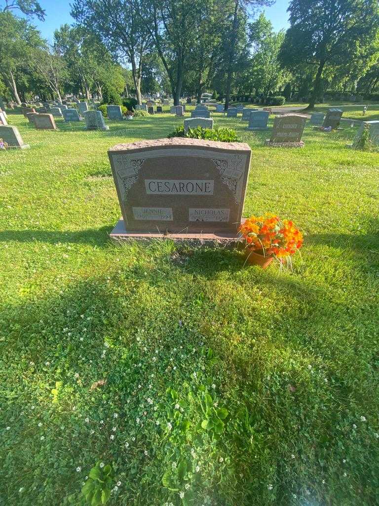Nicholas Cesarone's grave. Photo 1