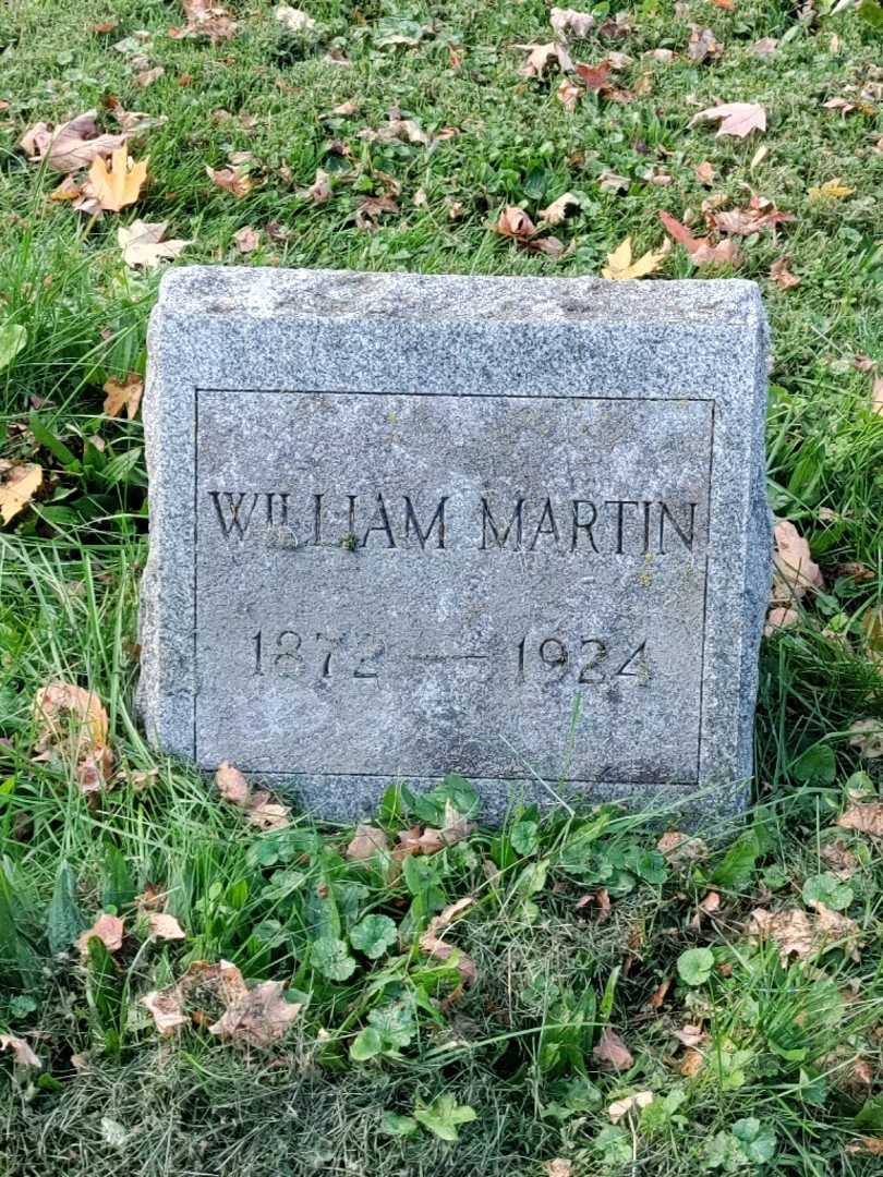 William F. Martin's grave. Photo 3