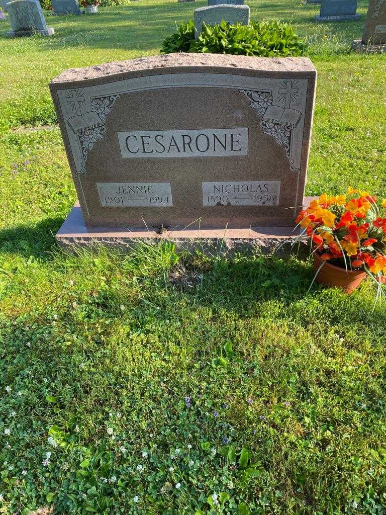 Nicholas Cesarone's grave. Photo 2