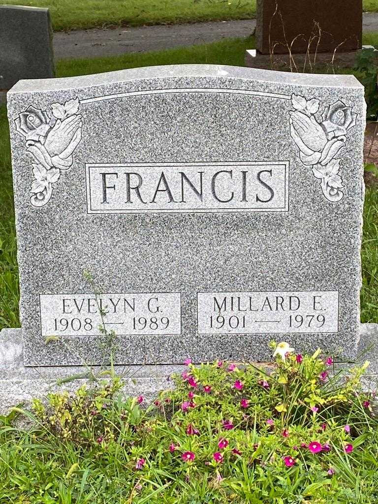 Evelyn G. Francis's grave. Photo 3