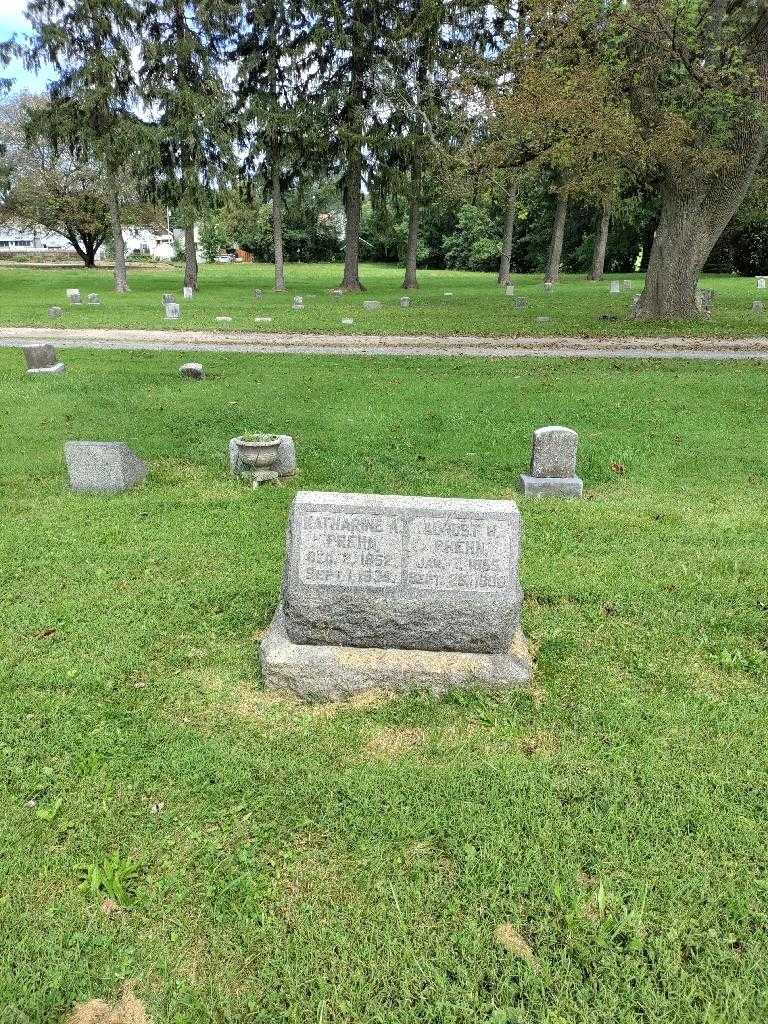 Katharine A. Prehn's grave. Photo 1