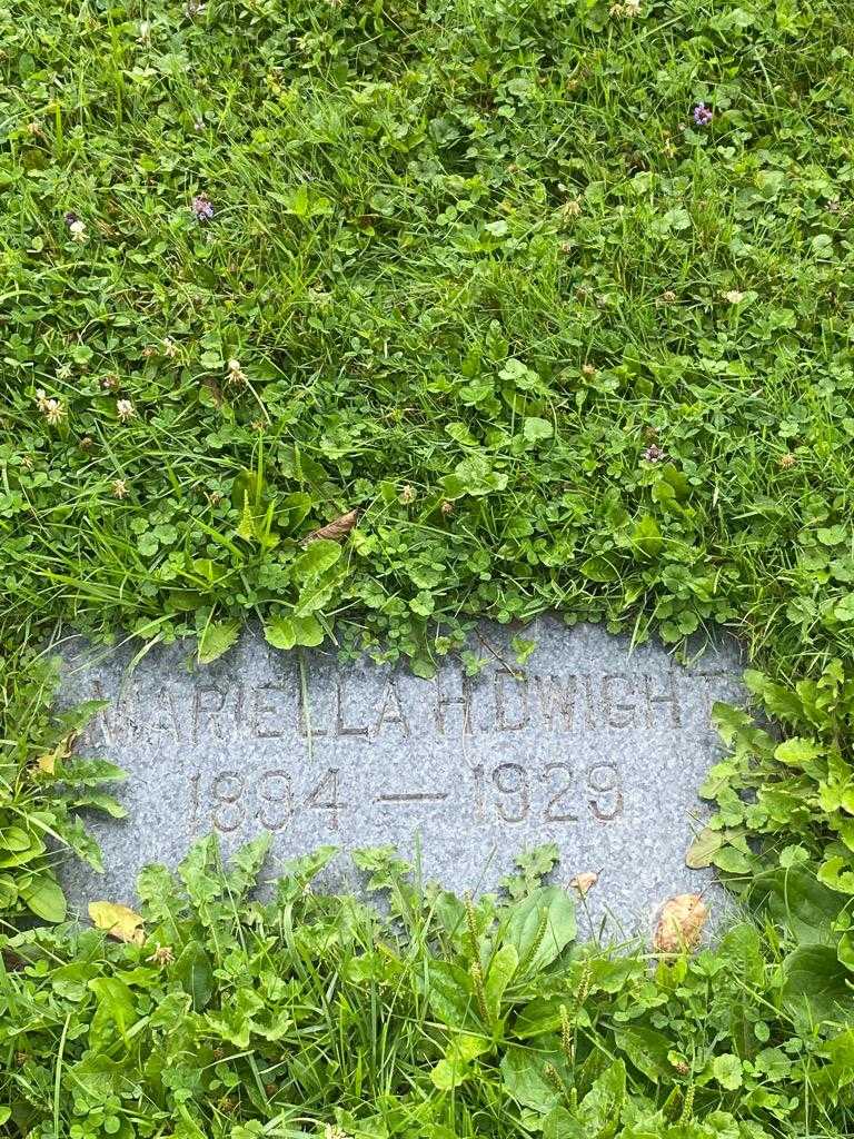 Mariella H. Dwight's grave. Photo 2