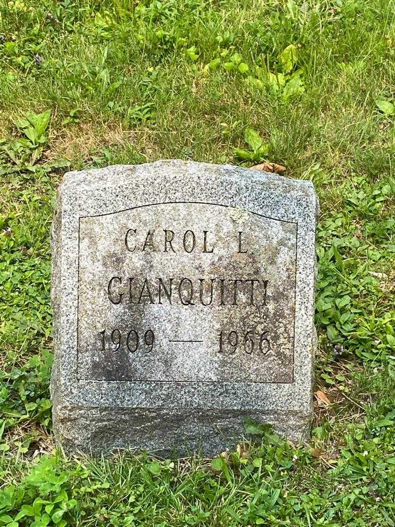 Carol L. Gianquitti's grave. Photo 3