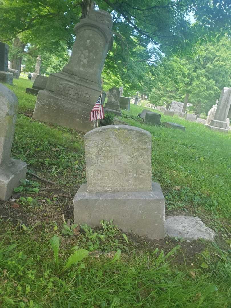 Elizabeth "Libbie" Sax's grave. Photo 2