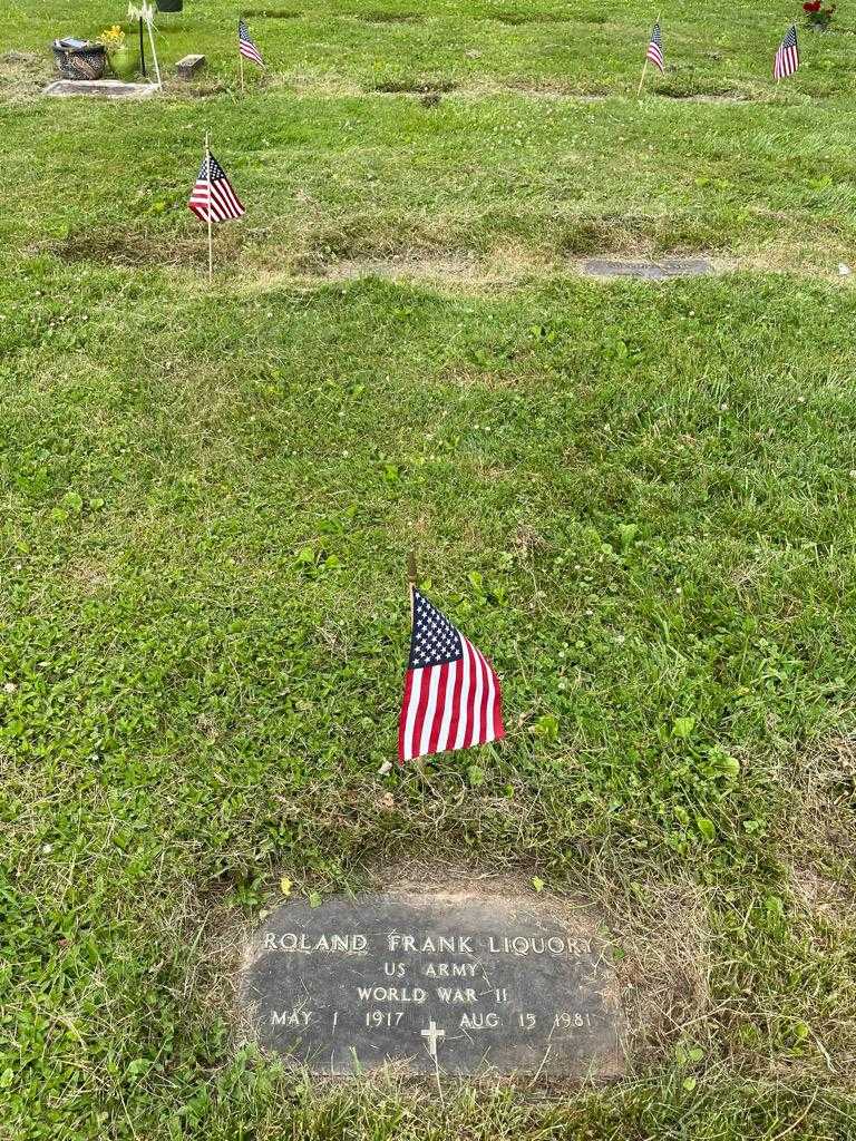 Roland Frank Liquory's grave. Photo 2