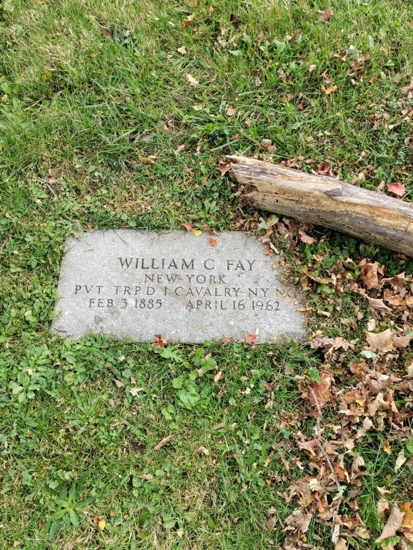 William C. Fay's grave. Photo 2