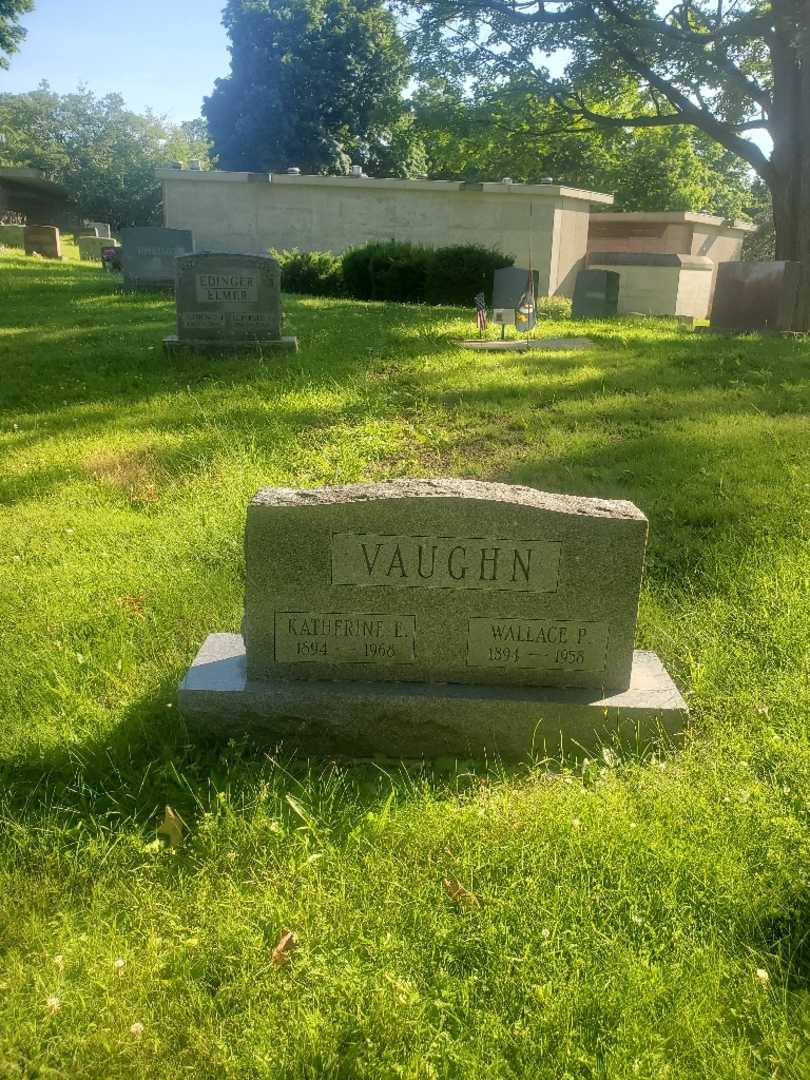 Wallace P. Vaughn's grave. Photo 3