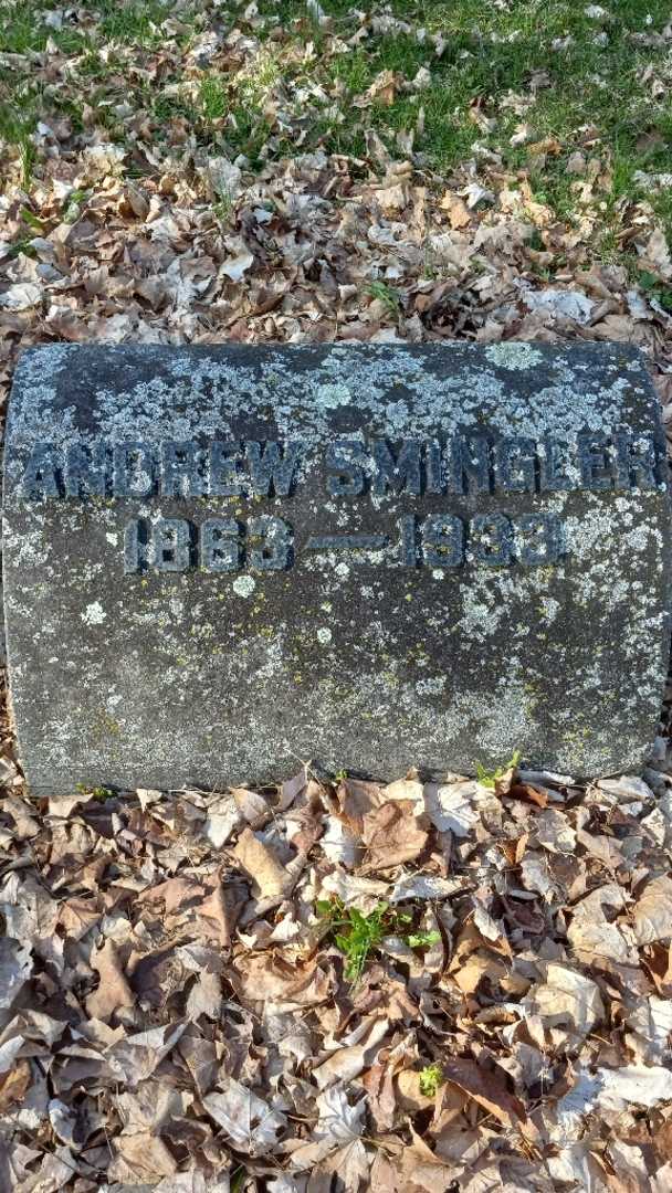 Andrew Smingler's grave. Photo 3
