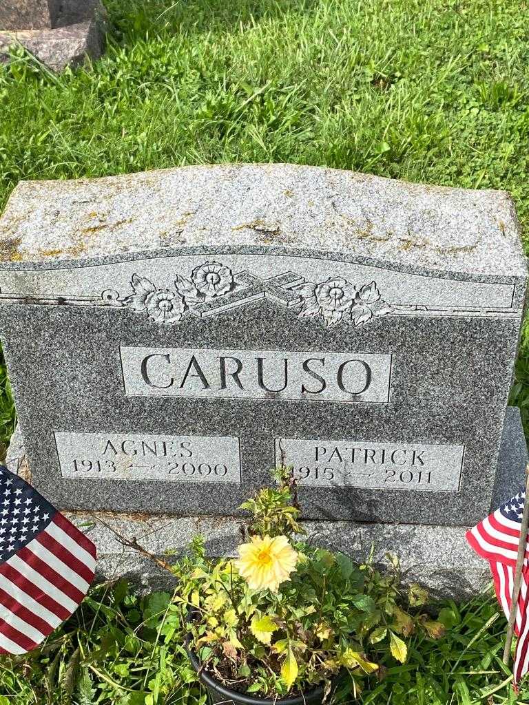Agnes Caruso's grave. Photo 3
