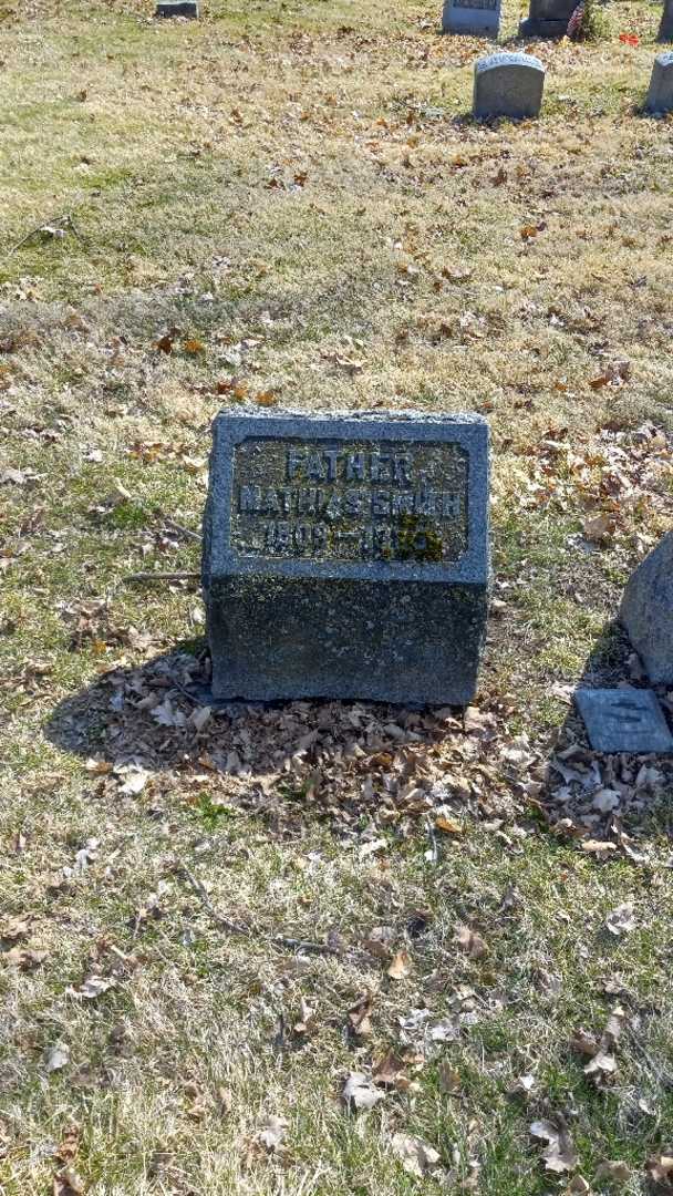 Mathias Smith's grave. Photo 2