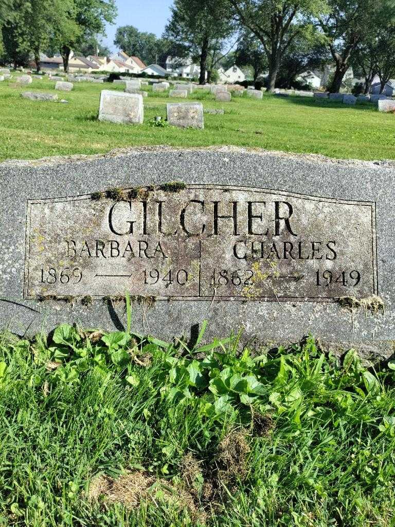 Barbara Gilcher's grave. Photo 3