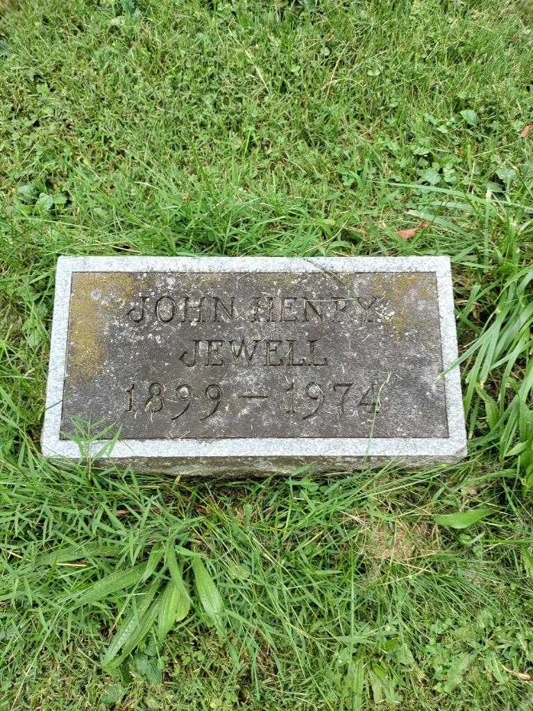 John Henry Jewell's grave. Photo 2