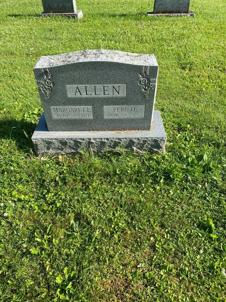 Margaret E. Allen's grave. Photo 2