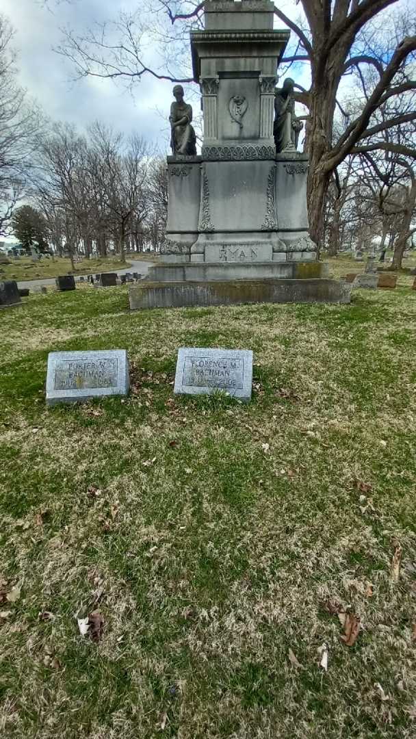 Florence M. Bachman's grave. Photo 15