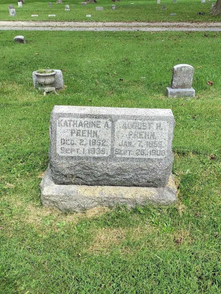Katharine A. Prehn's grave. Photo 2