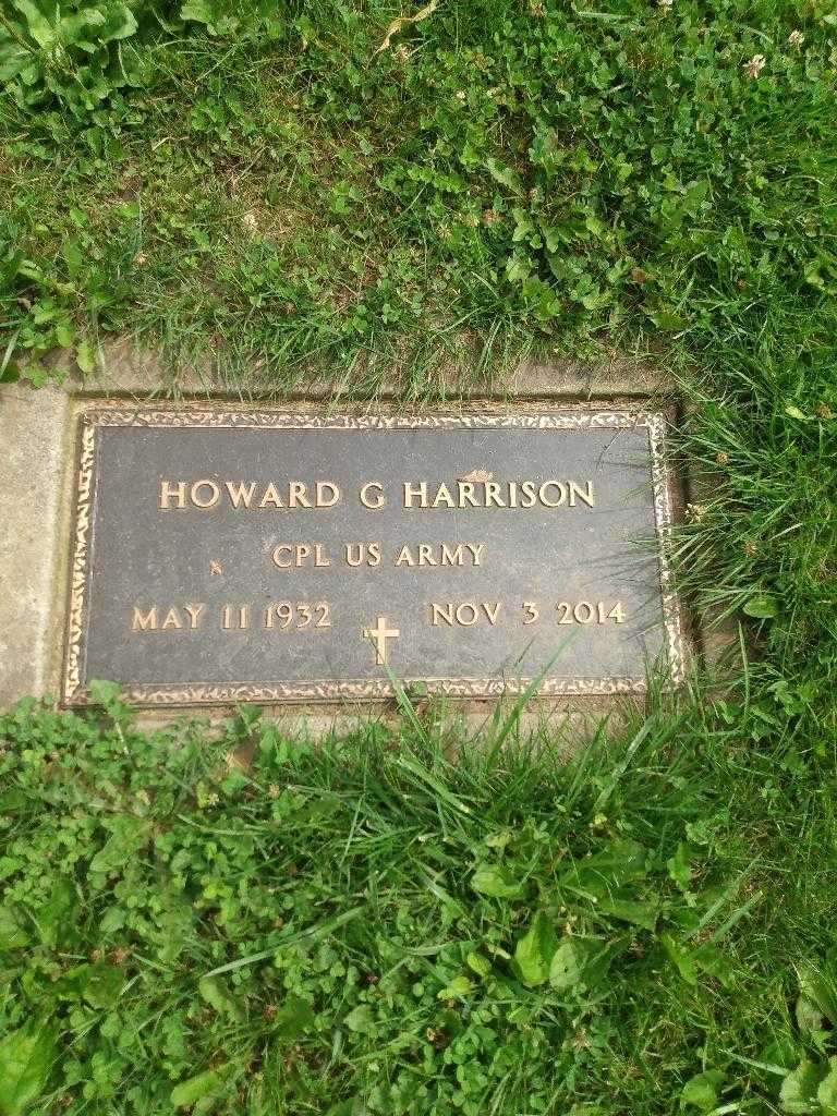 Howard G. Harrison's grave. Photo 4
