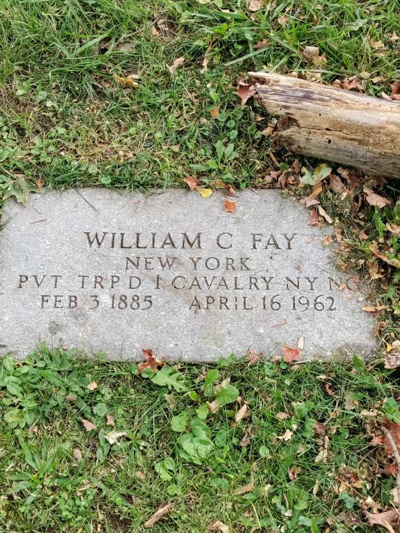 William C. Fay's grave. Photo 3