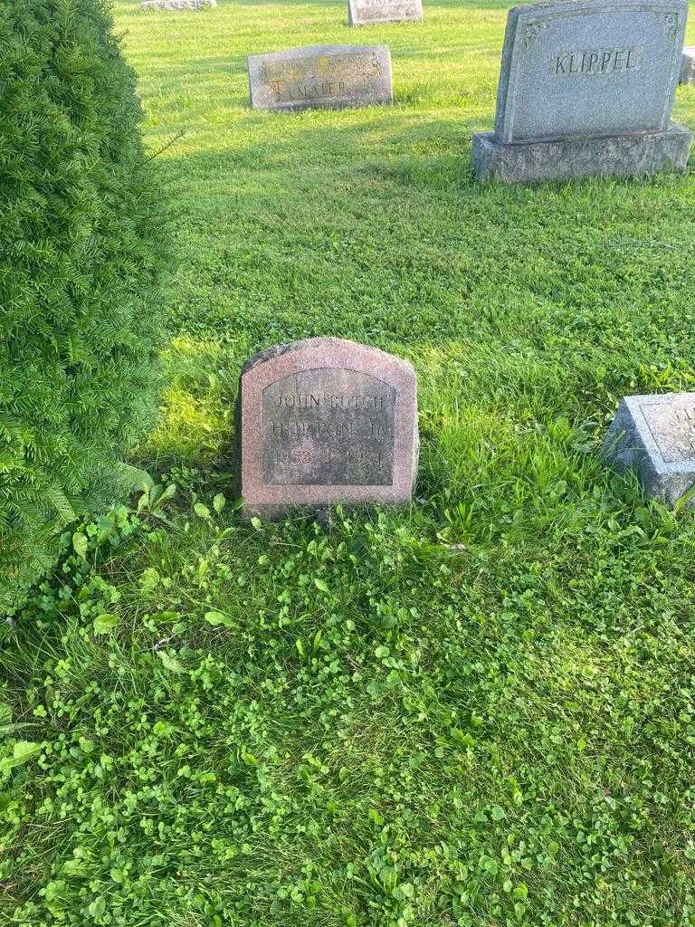 John "Butch" Horton Junior's grave. Photo 2
