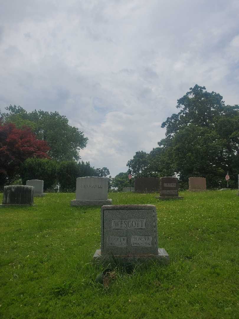 Claire M. Wescott's grave. Photo 1