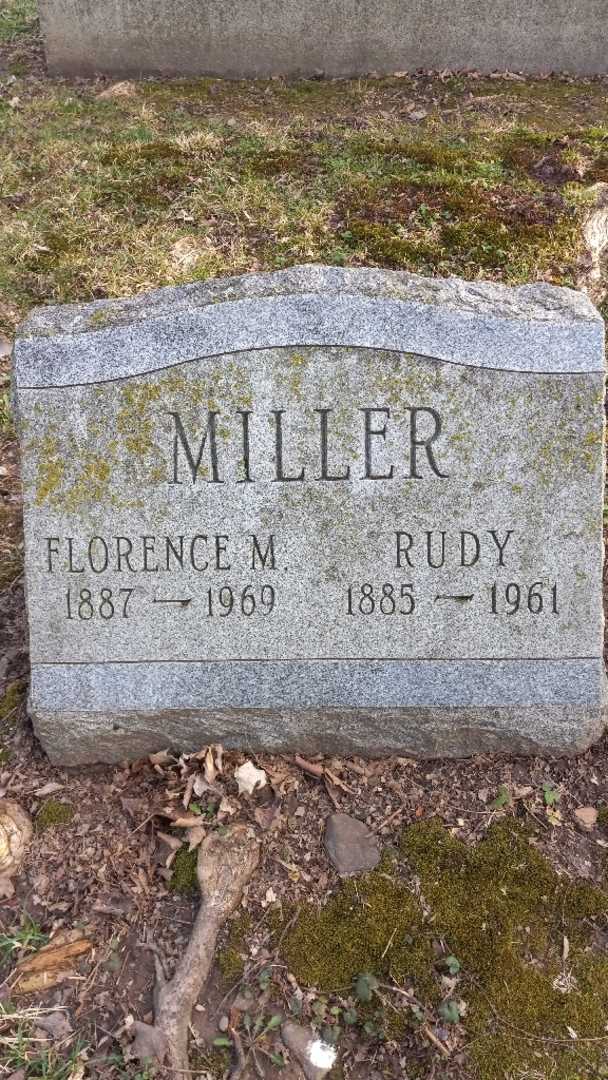 Rudolph "Rudy" Miller's grave. Photo 17