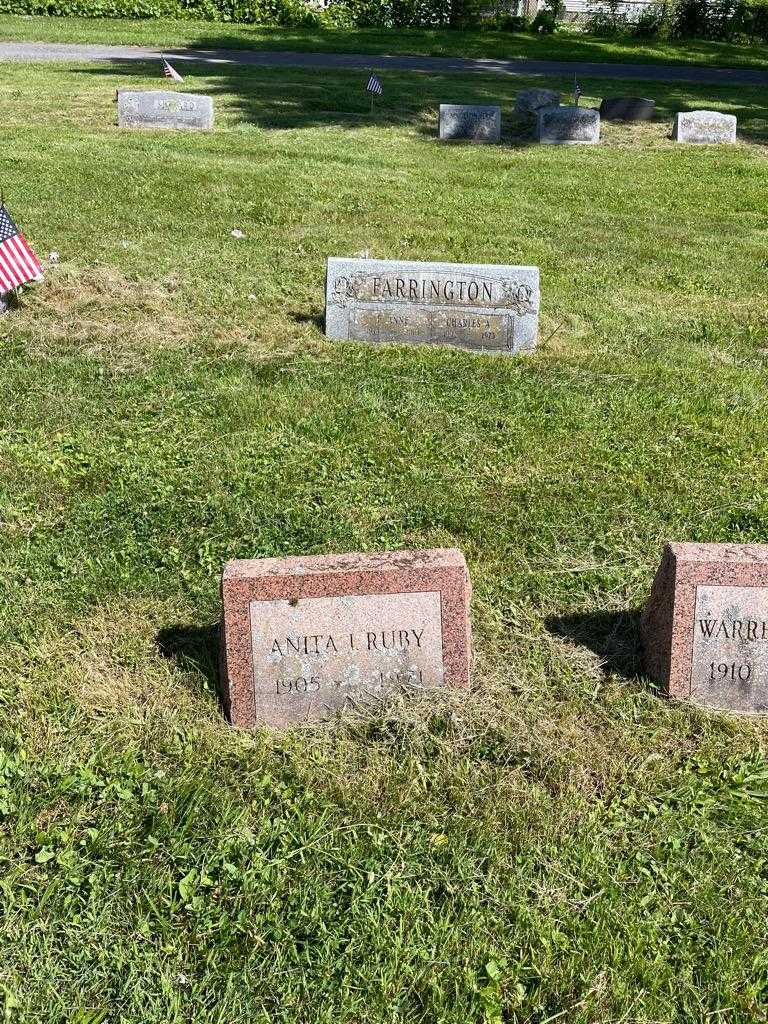 Anita I. Ruby's grave. Photo 2