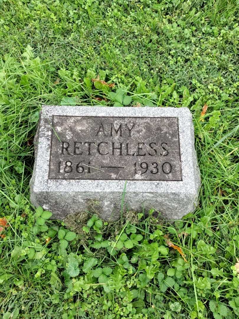Amy B. Retchless's grave. Photo 3