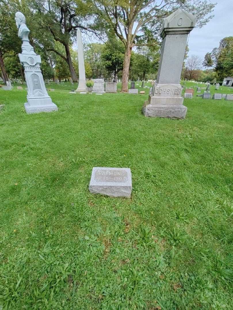 Raymond Ochsner's grave. Photo 1