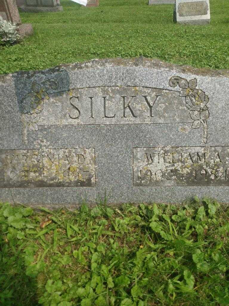William A. Silky's grave. Photo 3