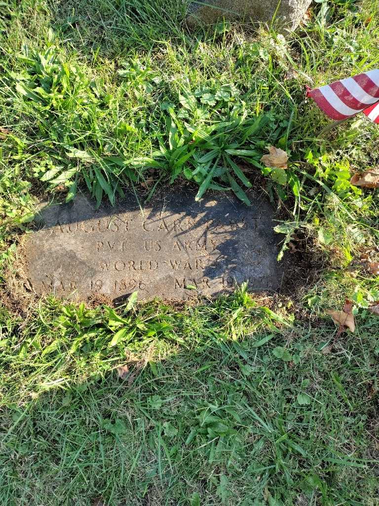 August Carl Pabst's grave. Photo 3