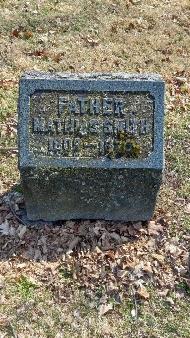 Mathias Smith's grave. Photo 3