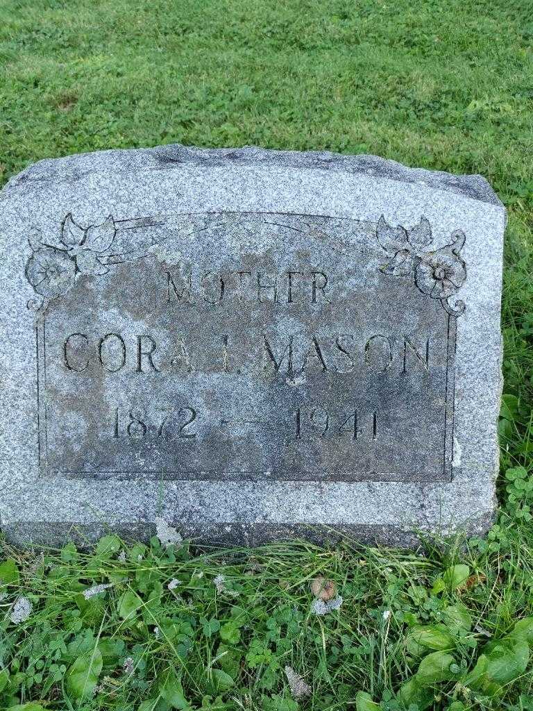 Cora I. Mason's grave. Photo 3