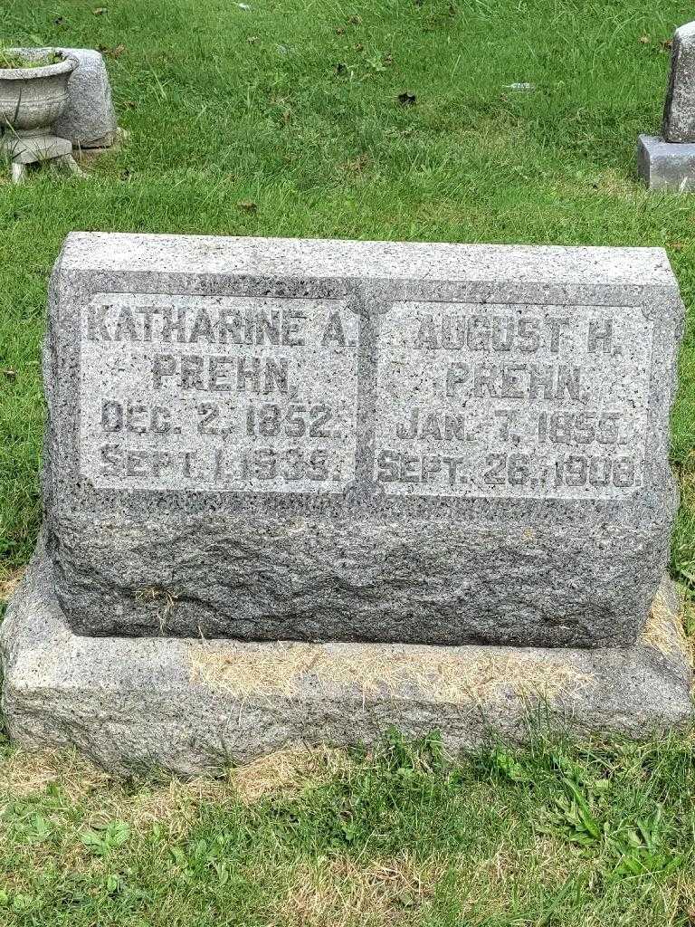Katharine A. Prehn's grave. Photo 3