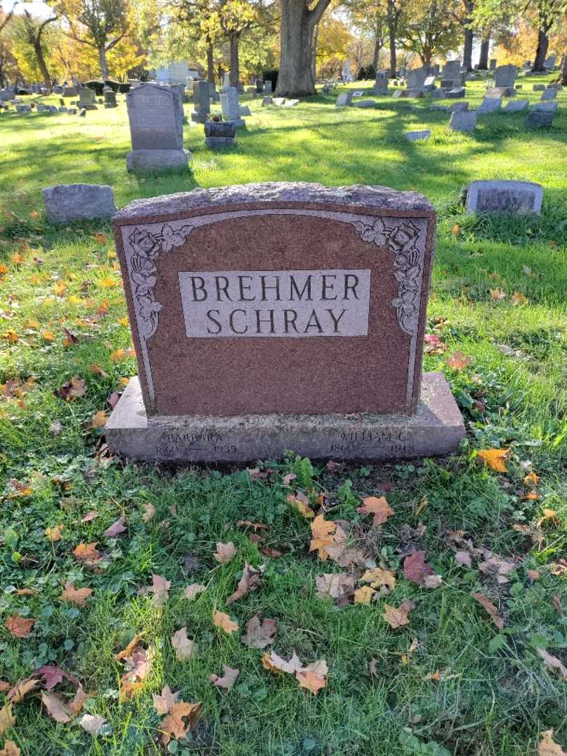 Barbara Brehmer's grave. Photo 2