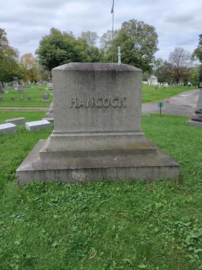 Clarence E. Hancock's grave. Photo 5