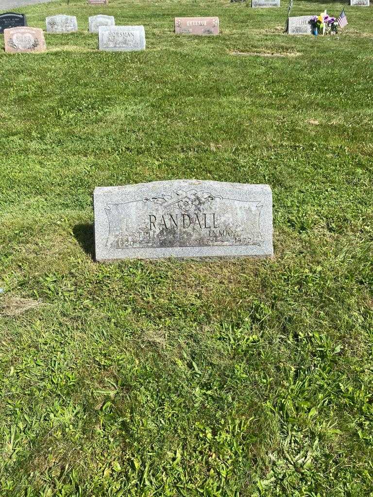 Stella Randall's grave. Photo 2