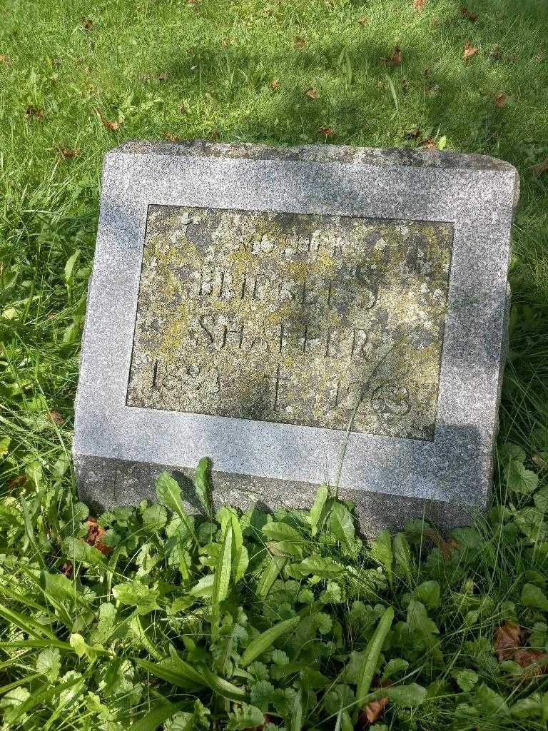 Bridget Josephine Shaffer's grave. Photo 3