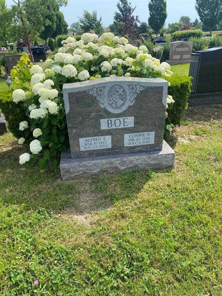 Alfred L. Boe's grave. Photo 2