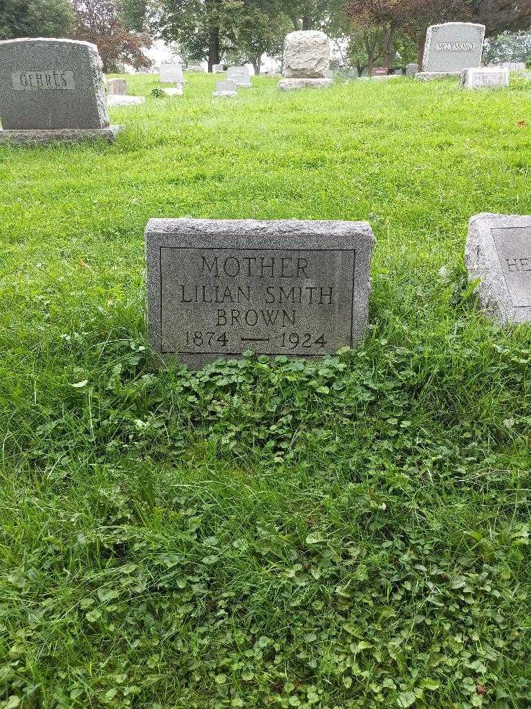 Lillian Smith Brown's grave. Photo 2