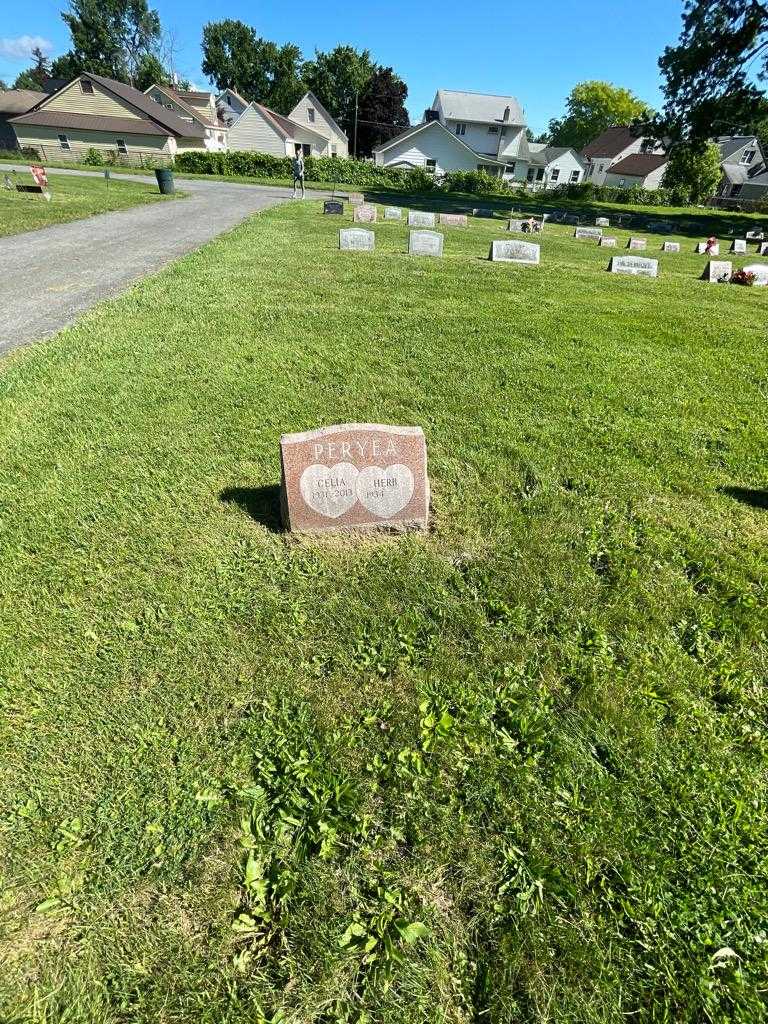 Celia Peryea's grave. Photo 2