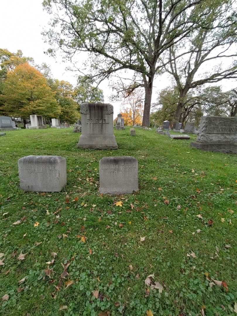William Friedel's grave. Photo 1
