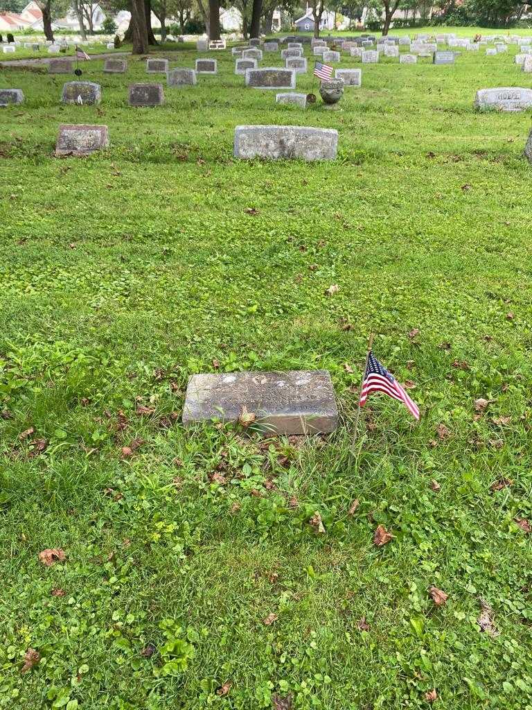 John J. Van Doren's grave. Photo 2