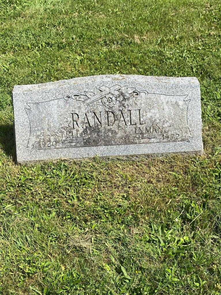 Lyman R. Randall's grave. Photo 3