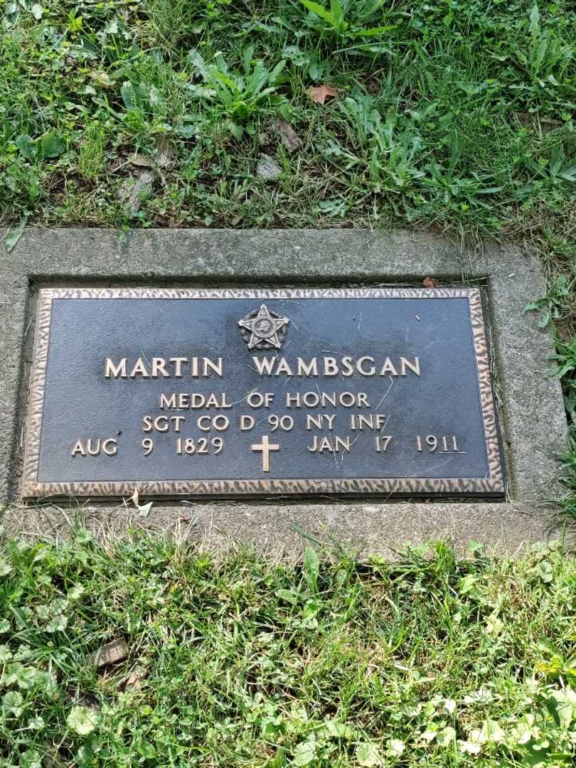 Martin Wambsgan's grave. Photo 2