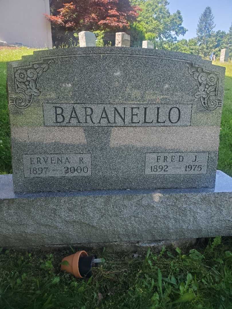 Fred J. Baranello's grave. Photo 3