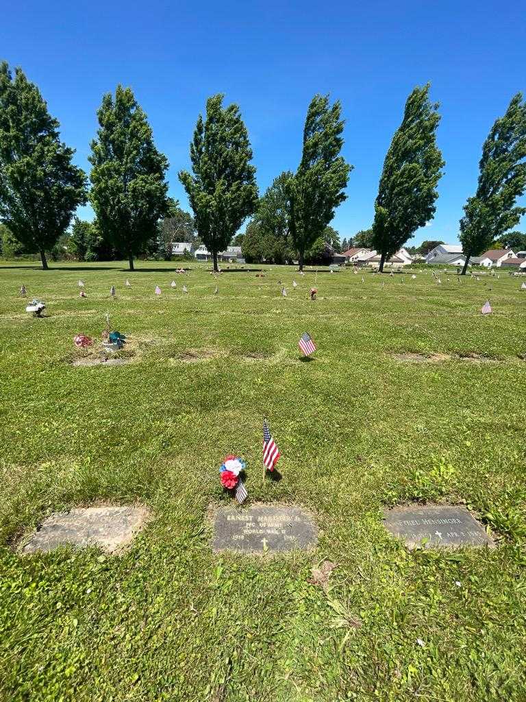 Ernest Hardter Junior's grave. Photo 1